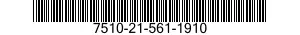 7510-21-561-1910  7510215611910 215611910