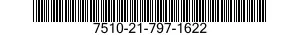 7510-21-797-1622  7510217971622 217971622
