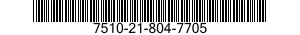 7510-21-804-7705 STAPLES,PAPER FASTENING,OFFICE TYPE 7510218047705 218047705