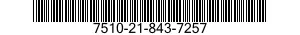 7510-21-843-7257  7510218437257 218437257