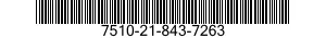 7510-21-843-7263 RIBBON,COMPUTING MACHINE 7510218437263 218437263