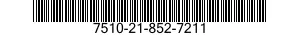 7510-21-852-7211  7510218527211 218527211