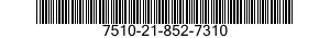 7510-21-852-7310  7510218527310 218527310