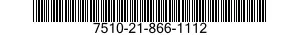 7510-21-866-1112  7510218661112 218661112