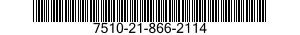 7510-21-866-2114 SCREEN,COLOR OVERLAY 7510218662114 218662114