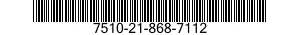 7510-21-868-7112  7510218687112 218687112