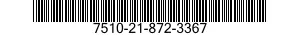 7510-21-872-3367  7510218723367 218723367