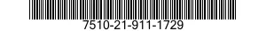7510-21-911-1729 TAPE,EMBOSSING 7510219111729 219111729