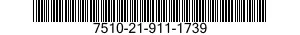 7510-21-911-1739 TAPE,EMBOSSING 7510219111739 219111739