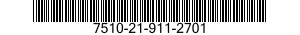 7510-21-911-2701 TAPE,PRESSURE SENSITIVE ADHESIVE 7510219112701 219112701