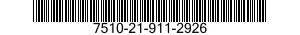 7510-21-911-2926 BINDER,LOOSE-LEAF 7510219112926 219112926