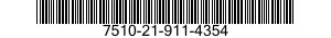 7510-21-911-4354 TAPE,PRESSURE SENSITIVE ADHESIVE 7510219114354 219114354