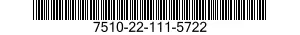 7510-22-111-5722 RUBBER BAND 7510221115722 221115722