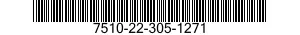 7510-22-305-1271  7510223051271 223051271