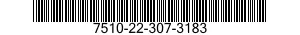 7510-22-307-3183 TAPE,IDENTIFICATION 7510223073183 223073183