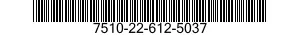 7510-22-612-5037 INKING PAD,RUBBER STAMP 7510226125037 226125037