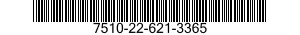 7510-22-621-3365 TAPE,EMBOSSING 7510226213365 226213365