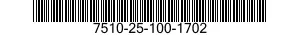 7510-25-100-1702  7510251001702 251001702