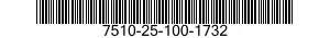 7510-25-100-1732  7510251001732 251001732