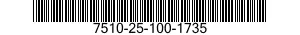 7510-25-100-1735  7510251001735 251001735