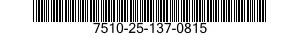 7510-25-137-0815 DRIER,PRINTING INK 7510251370815 251370815