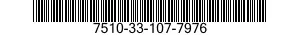 7510-33-107-7976 TAPE,PRESSURE SENSITIVE ADHESIVE 7510331077976 331077976
