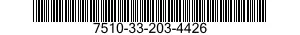 7510-33-203-4426 CORRECTION FLUID,OPAQUE COATING 7510332034426 332034426