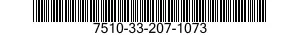 7510-33-207-1073 TACK,MAP 7510332071073 332071073