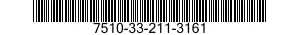 7510-33-211-3161 INK,CARTRIDGE 7510332113161 332113161