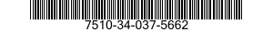 7510-34-037-5662 PLOTER PAPER SHEET 7510340375662 340375662
