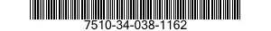 7510-34-038-1162 REFILL,BALL POINT PEN 7510340381162 340381162