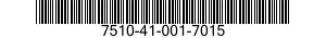 7510-41-001-7015 INK,CARTRIDGE 7510410017015 410017015