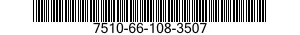 7510-66-108-3507 TAPE,EMBOSSING 7510661083507 661083507