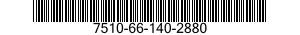 7510-66-140-2880 TAPE,PRESSURE SENSITIVE ADHESIVE 7510661402880 661402880