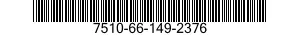 7510-66-149-2376 TAPE,EMBOSSING 7510661492376 661492376
