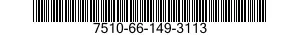 7510-66-149-3113 TAPE,PRESSURE SENSITIVE ADHESIVE 7510661493113 661493113