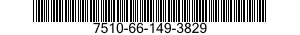 7510-66-149-3829 BOOK,DISPLAY 7510661493829 661493829