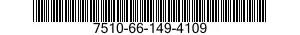 7510-66-149-4109 TAPE,EMBOSSING 7510661494109 661494109