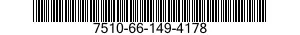 7510-66-149-4178  7510661494178 661494178