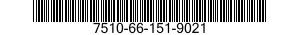 7510-66-151-9021 INSERT,INDEX TAB 7510661519021 661519021