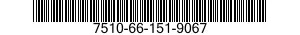 7510-66-151-9067 REFILL,BALL POINT PEN 7510661519067 661519067