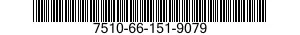 7510-66-151-9079 TAPE,EMBOSSING 7510661519079 661519079