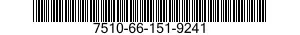 7510-66-151-9241 INK,CARTRIDGE 7510661519241 661519241