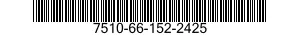 7510-66-152-2425 CORRECTION FLUID,OPAQUE COATING 7510661522425 661522425