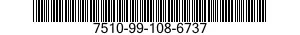 7510-99-108-6737 TAPE,PRESSURE SENSITIVE ADHESIVE 7510991086737 991086737