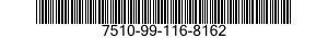 7510-99-116-8162  7510991168162 991168162