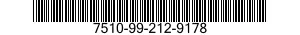 7510-99-212-9178  7510992129178 992129178