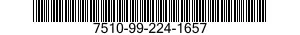 7510-99-224-1657 TAPE,EMBOSSING 7510992241657 992241657