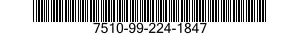 7510-99-224-1847  7510992241847 992241847