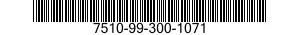 7510-99-300-1071 TAPE 7510993001071 993001071
